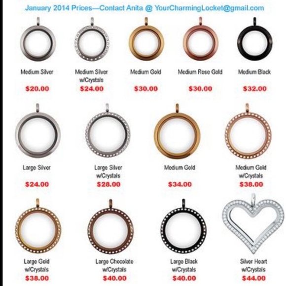 Authentic Origami Owl Large Crystal Hinged Silver Legacy Living Locket NWT - Picture 2 of 8